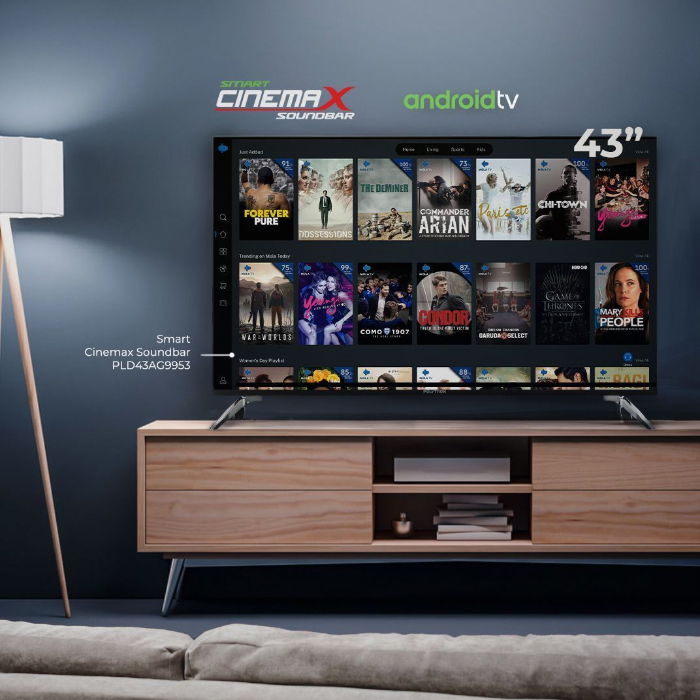 Polytron Full HD Digital Smart LED TV 43" - 43AG9953